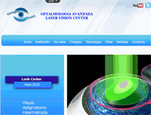 Tablet Screenshot of laserojos.com